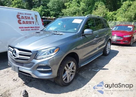2017 Mercedes-Benz Gle 350 4Matic z USA, uszkodzony, nr VIN 4JGDA5HB1HA821854